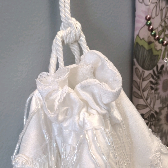 Womens purse / Vintage / Sequins - Picture 3 of 4